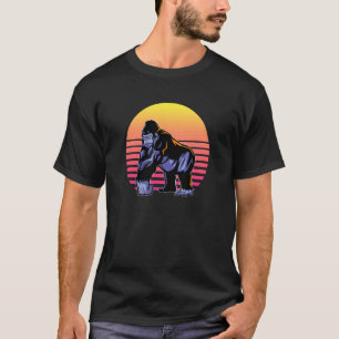 Camiseta Gorilla Retro Vintage Style Gorilla For Gorilla