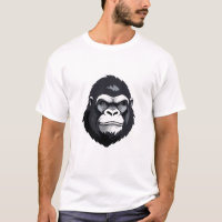 Gorilla Vetor Art Animal Modern Urban Graphic