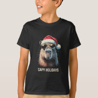 Gorro Divertido de Natal Capivara Férias de Natal