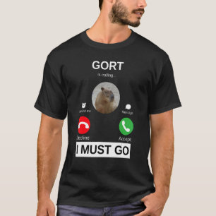 Camiseta Gort está Chamando Capybara está Chamando Puxa Par