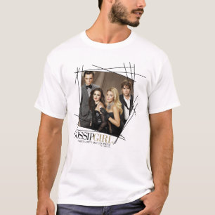 Camiseta Gossip Girl Glamor Group Graphic