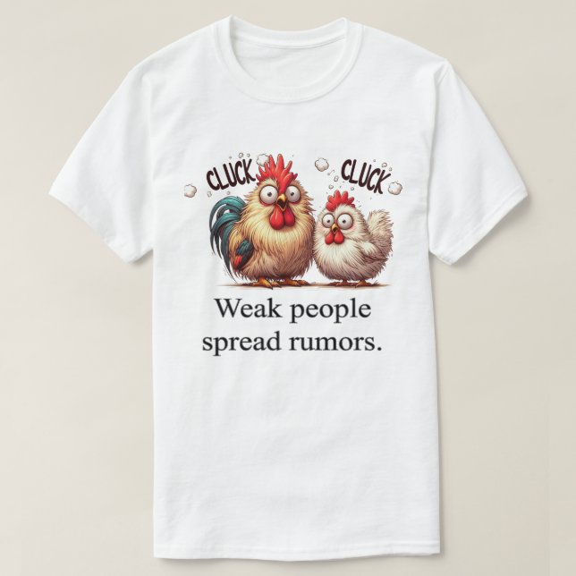 Camiseta "Gossip Squad" Dual-Sided Men's Tee (Frente do Design)