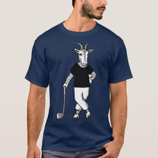 Camiseta Gosta Jogando Golfe Engraçado Golfe Animal Golfe C