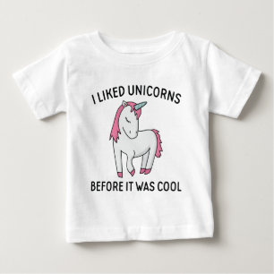 Camiseta Gostei De Unicórnios Antes De Ser Legal