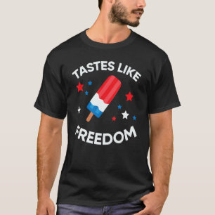 Camiseta Gosto como Liberdade picolé 4 de julho