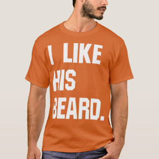 Camiseta Gosto Da Barba Engraçada, Presente 1