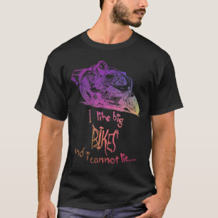 Camiseta Gosto De Big Bikes E Não Posso Mentir, Moto Mascul