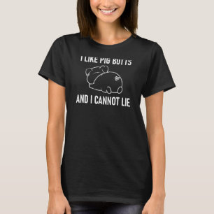 Camiseta Gosto De Bumbuns De Porcos E Não Posso Mentir, Eng