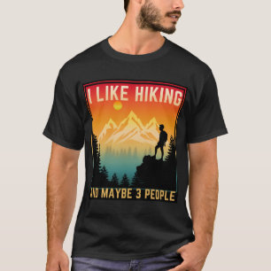 Camiseta Gosto De Caminhar E Talvez De Três Pessoas