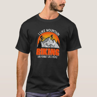 Camiseta Gosto de Cerveja e Montanha Bikes e talvez 3 Pesso