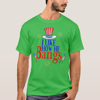 Camiseta Gosto De Como Ele Bata Engraçado No Golpe De Julho