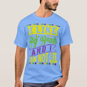 Camiseta Gosto de contas grandes, gosto de Miçangas grandes
