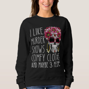 Camiseta Gosto de espetáculos de homicídio, roupas confortá