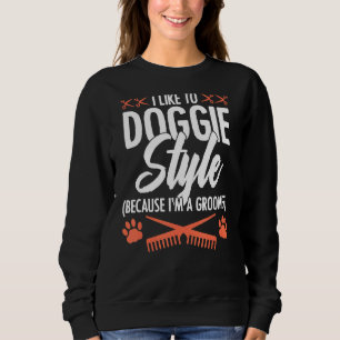 Camiseta Gosto de Estilo de Doggie, porque sou um Pet G