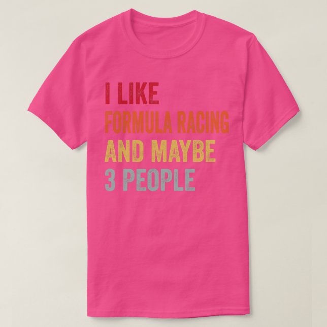 Camiseta Gosto De Fórmula Talvez 3 Pessoas (Frente do Design)