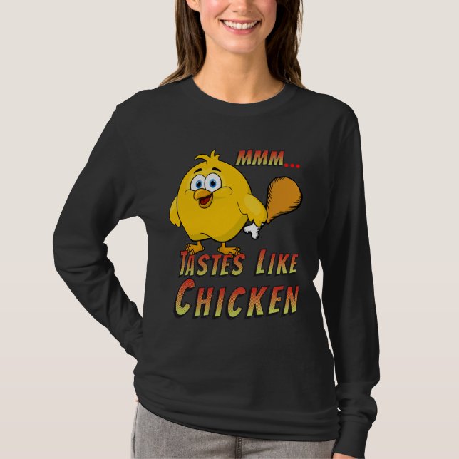 Camiseta Gosto de frango (Frente)
