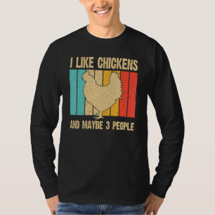 Camiseta Gosto De Galinhas E Talvez De Três Aves De Capoeir