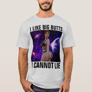 CAMISETA GOSTO DE GRANDES BUMBUNS QUE NÃO POSSO GOSTAR DE T