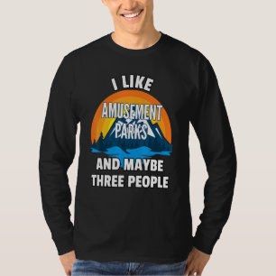 Camiseta Gosto De Parques De Amutamentos E Talvez De Três P