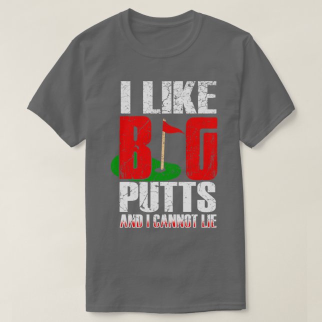 Camiseta Gosto De Putts Grandes (Frente do Design)