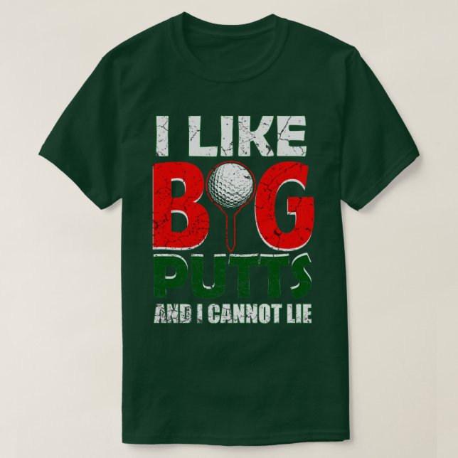 Camiseta Gosto De Putts Grandes (Frente do Design)