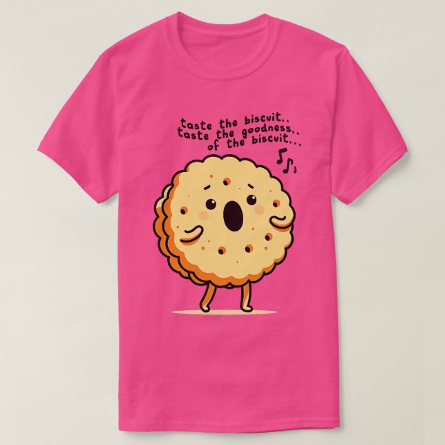Camiseta Gosto Do Biscoito (Frente do Design)