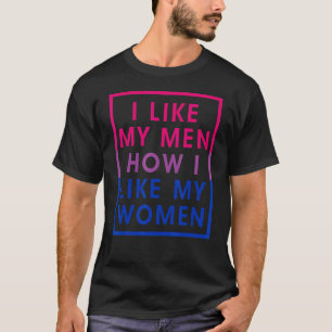 Camiseta Gosto Dos Meus Homens Como Gosto Das Minhas Mulher