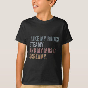 Camiseta Gosto Dos Meus Livros Vapor E Da Minha Música Engr