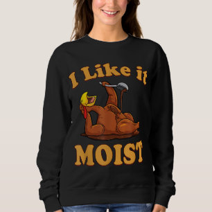 Camiseta GOSTO MAIS ENGRAÇADO Comida de Ação de Graças Gr