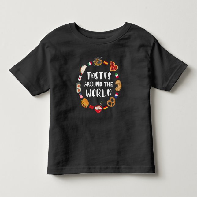 Camiseta Gosto pelo mundo (Frente)
