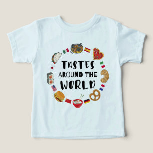 Camiseta Gosto pelo mundo