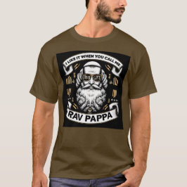 Camiseta Gosto Quando Me Chamo Rav Pappa V1