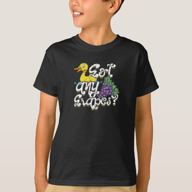 Camiseta Got any grapes - cute duck (Frente)
