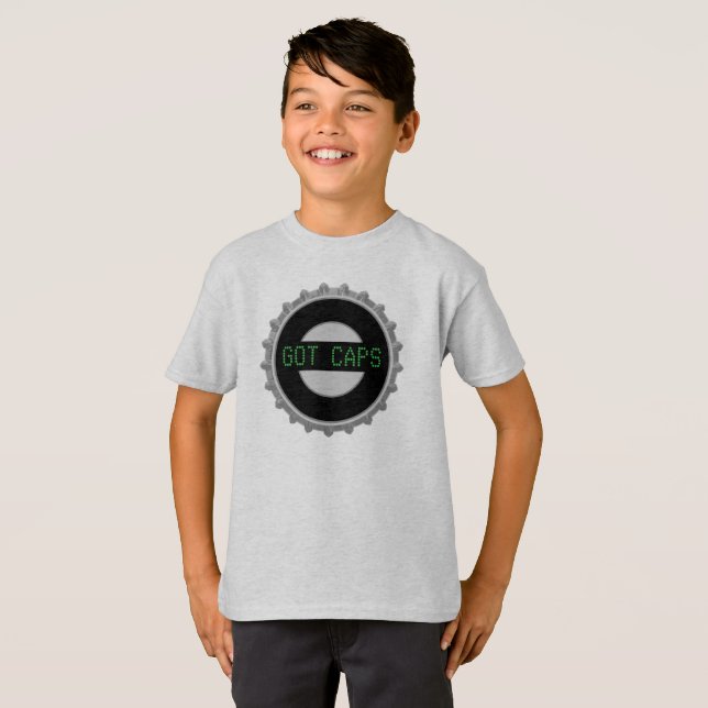 Camiseta Got Caps Gaming (Frente Completa)