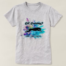 Got Coursing? Ridgeback Watercolor Splash Tee