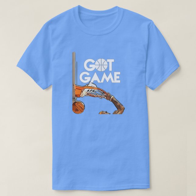 Camiseta Got Game Basquete (Frente do Design)