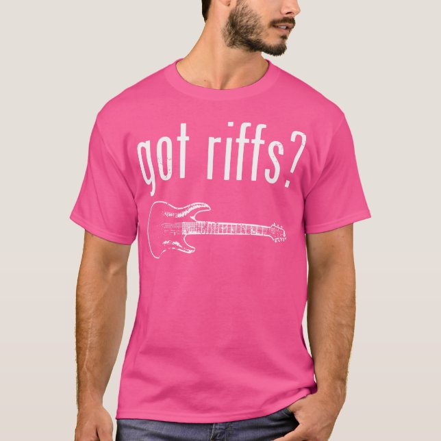 Camiseta Got Riffs Guitar (Frente)