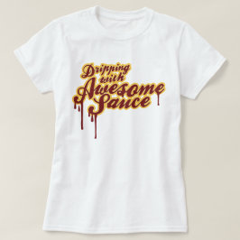 Camiseta Gota Com Um Molho Incrível Gráfico De Palavras Eng