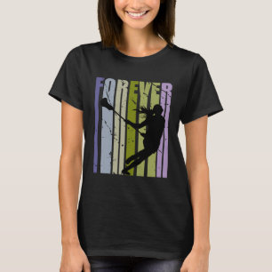 Camiseta Gota de Inspiração Motivacional para Lacrosse Retr