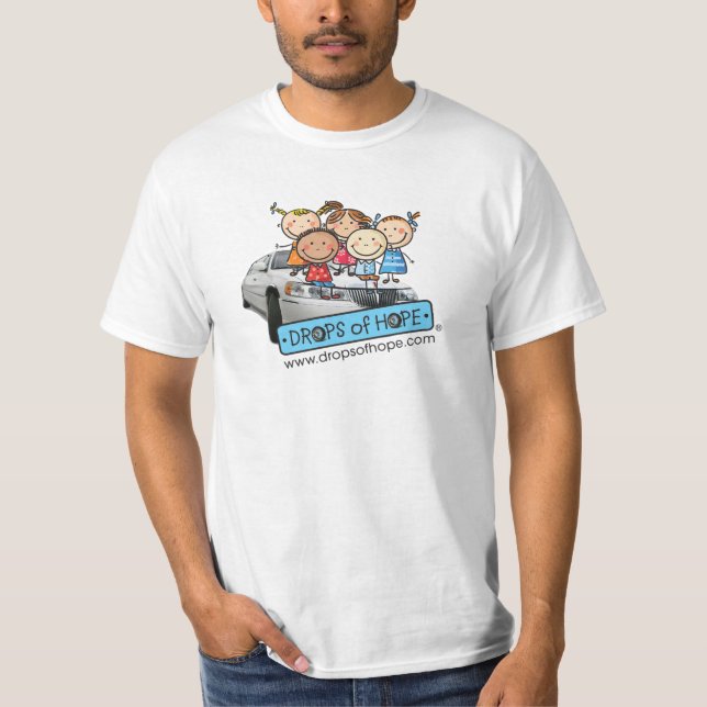 Camiseta Gotas da esperança (Frente)