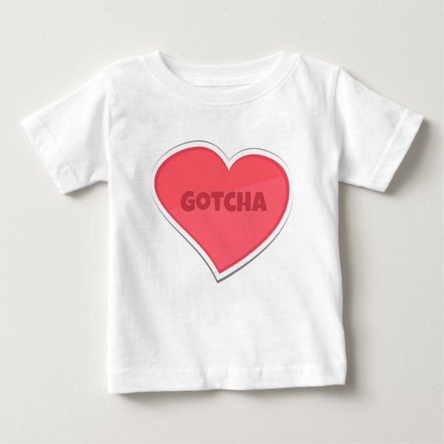 Camiseta Gotcha design da adopção (Frente)