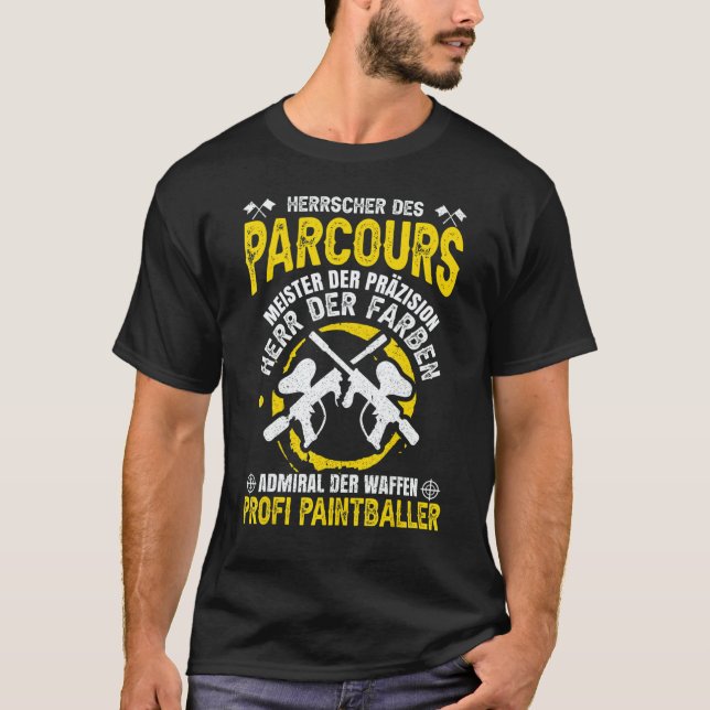 Camiseta Gotcha Paintball Profissional (Frente)