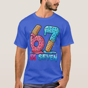 Camiseta Gotejamento de beisebol número 67 jogador ou anive
