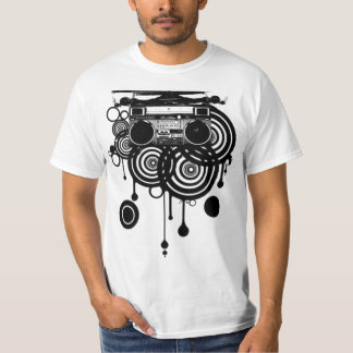Camiseta Gotejamento de rádio