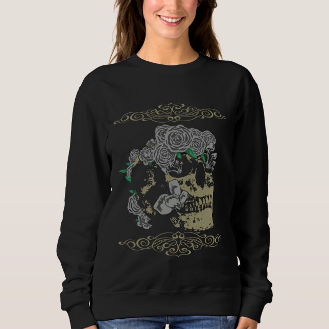 Camiseta Goth Skeleton (Frente)