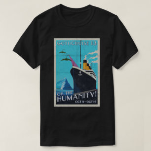 Camiseta GothCruise 13: Oh, a humanidade 1 tomou partido