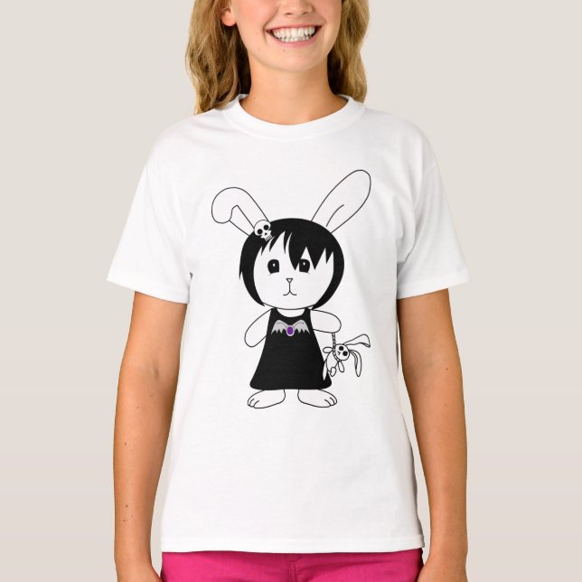 Camiseta Gothic Bunny Desdemona (Frente)