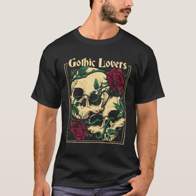 Camiseta Gothic clothing aesthetic occult witch  8 (Frente)