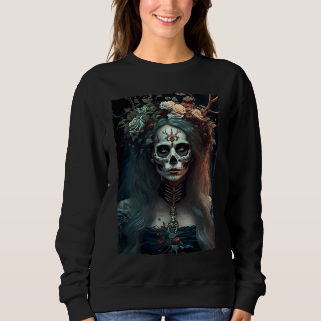 Camiseta Gothic Fairycore Aesthetic Dark Art Horror Grunge (Frente)