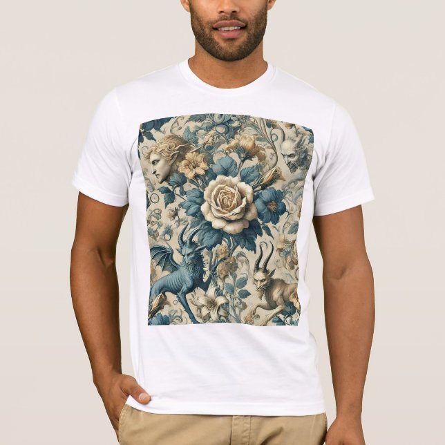 Camiseta Gothic Serenade – Gothic Wearable Art (Frente)